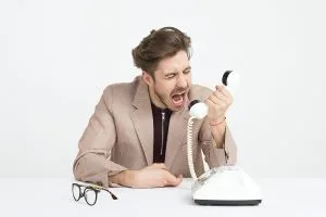 Stress au travail téléphone